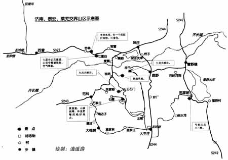 濟南近郊一日遊線路圖_旅遊頻道_大眾網